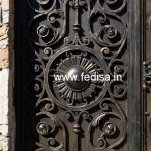 Stylish Modern Villa Grill Gate Design Inspiration No-3779