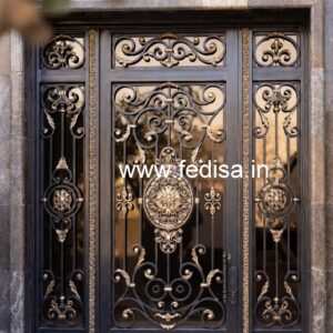 Royal Front Entrance Grill Gate Design No-3788