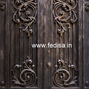 Stylish Exterior Grill Gate Design for Elegant Entrances No-3803