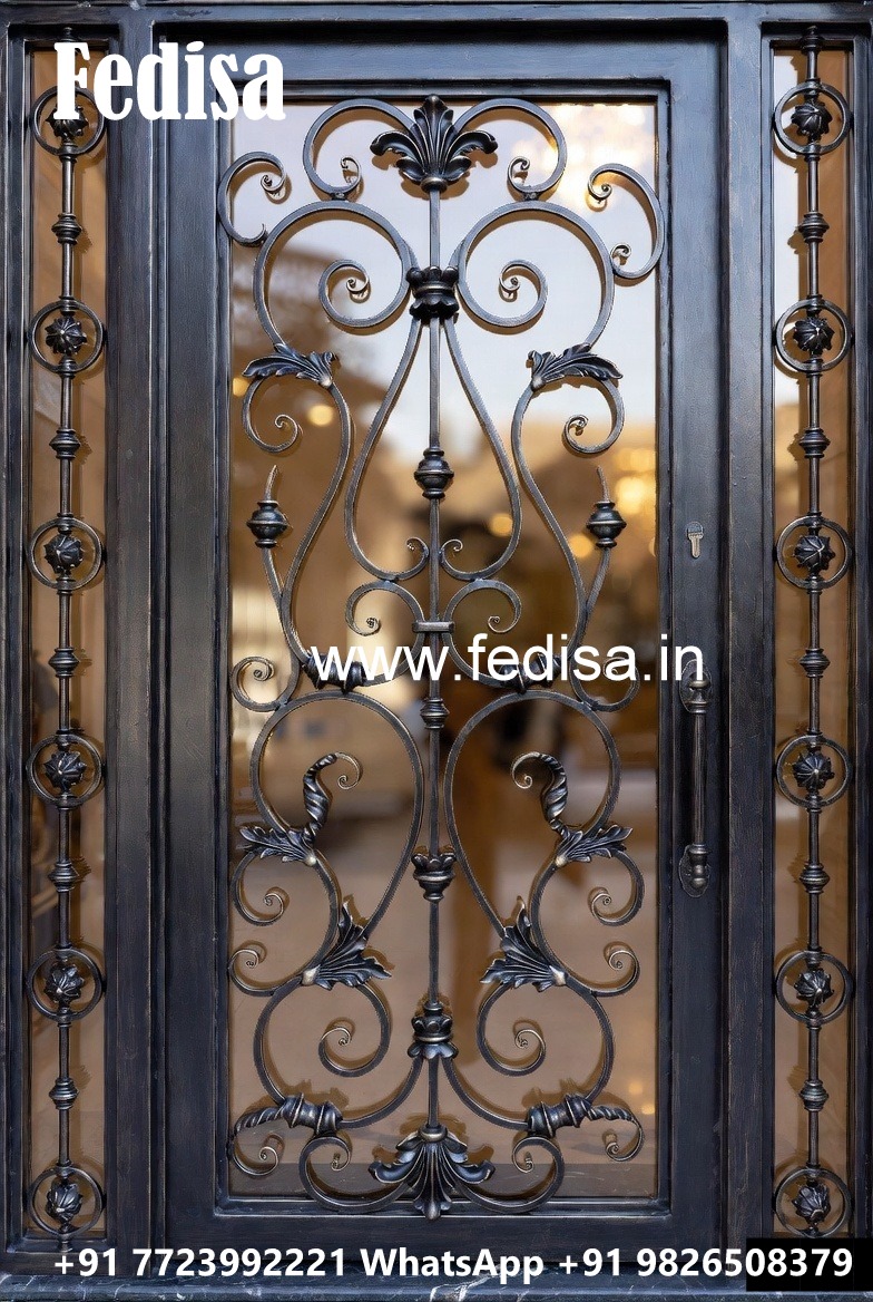 Artistic Luxury Grill Gate Design for Home Fronts No-3806