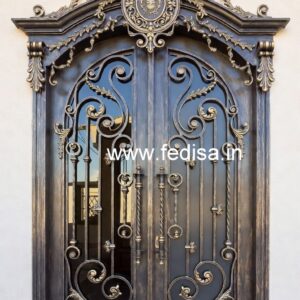 Beautiful Main Gate Grill Design for Stylish Houses No-3817