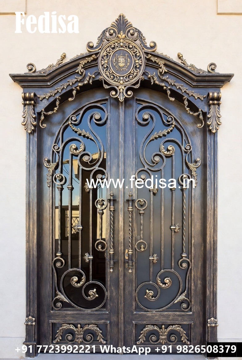 Beautiful Main Gate Grill Design for Stylish Houses No-3817
