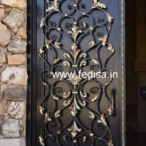 Decorative Sliding Gate Grill Design for Modern Homes No-3818