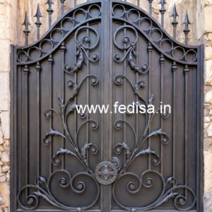 Stylish Villa Front Gate Grill Design Ideas No-3829