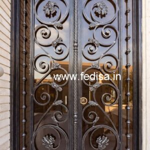 Stylish Decorative Entrance Gate Grill Design No-3846