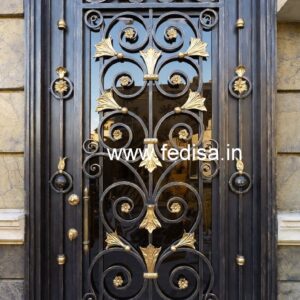 Elegant Decorative Steel Grill Gate Design No-3854