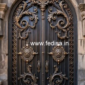 Attractive Modern Steel Gate Grill Design No-3857