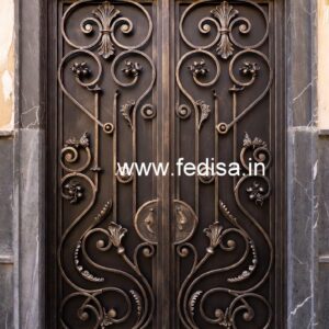 Attractive Stylish Grill Gate Design for Homes No-3870