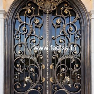 Fancy Modern Main Gate Grill Design Inspiration No-3871