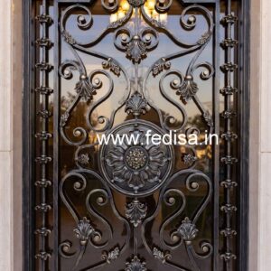 Premium Decorative Entrance Grill Gate Design No-3872