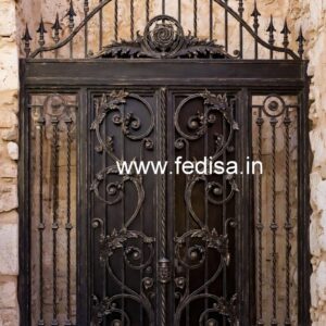 Modern Exterior Steel Grill Gate Design No-3883