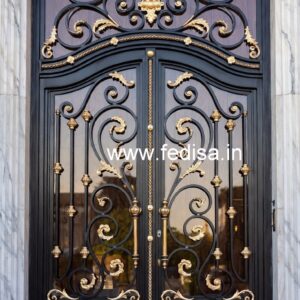 Luxury Villa Front Entrance Gate Grill Design No-3889