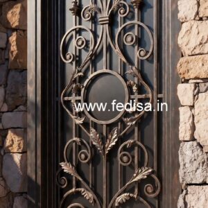 Artistic Elegant Gate Grill Design for Modern Homes No-3891