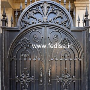 Modern Gate Grill Design Ideas for Luxury Home Entrances No-3901