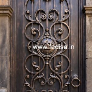 Beautiful Front Gate Grill Design for Indian Homes No-3908