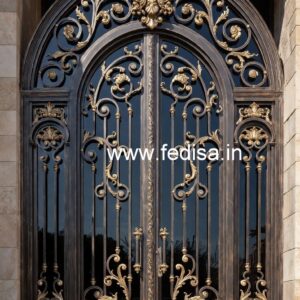 Creative Gate Grill Design for Front Gate Decoration No-3924