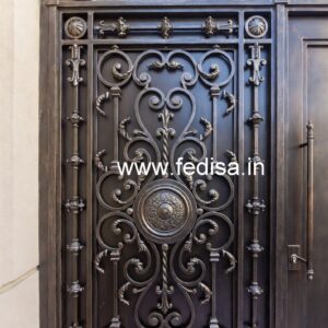 CNC Gate Grill Design for Modern Main Gates No-3935