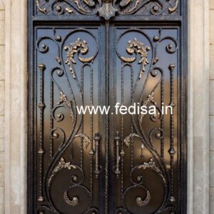 Designer Iron Gate Grill Design for Elegant Houses No-3946