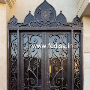 Grand Entrance Gate Grill Design for Luxury Villas No-3948