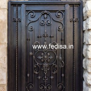 Royal Entrance Gate Grill Design for Luxury Villas No-3977
