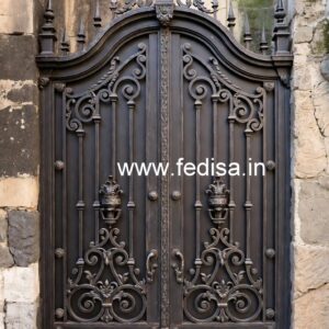 Fancy Metal Gate Grill Design for Modern Villas No-3983