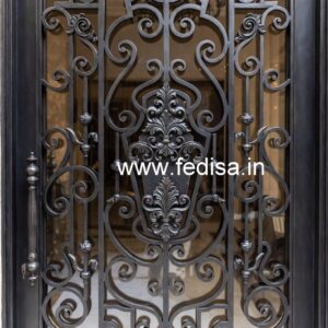 Royal House Gate Grill Design for Luxury Entrance No-3989