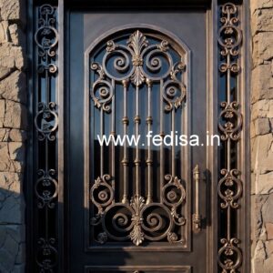 Fancy Gate Grill Design with Premium Metal Finish No-3998