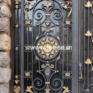 Modern Luxury Gate Grill Design for House Front No-4002