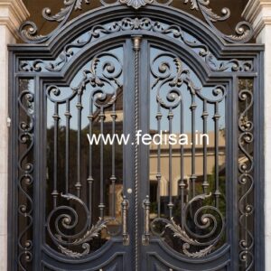 Premium Iron Gate Grill Design for Luxury Villas No-4004