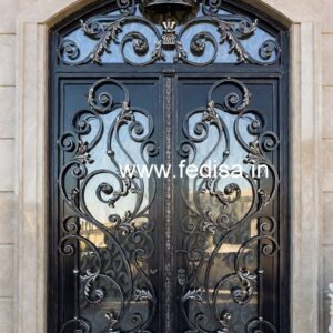 Designer Sliding Gate Grill Design for Modern Homes No-4024