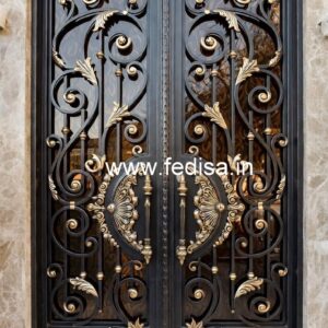 Luxury Steel Grill Gate Design for Home Exterior No-4027