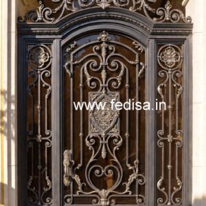 Artistic Villa Entrance Gate Grill Design Inspiration No-4028