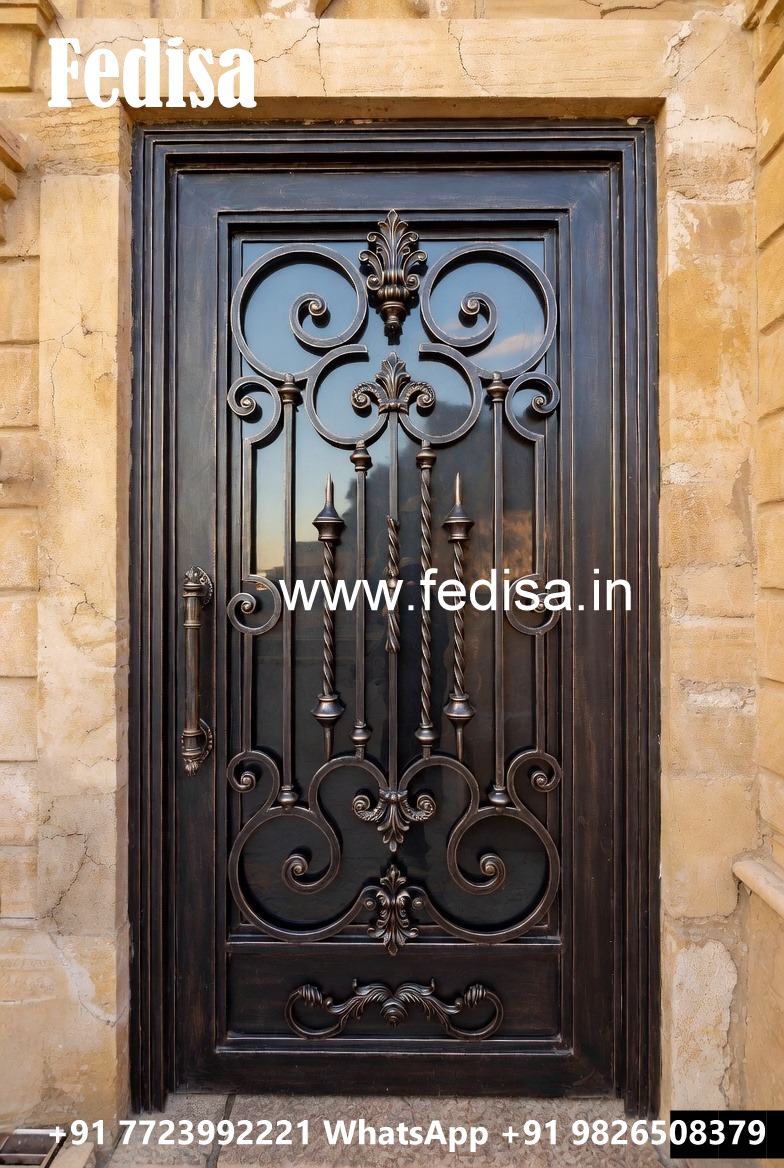 Artistic Metal Gate Grill Design for Main Gates No-4038