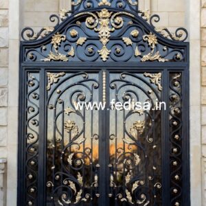 Stylish Front Elevation Grill Gate Design Inspiration No-4061