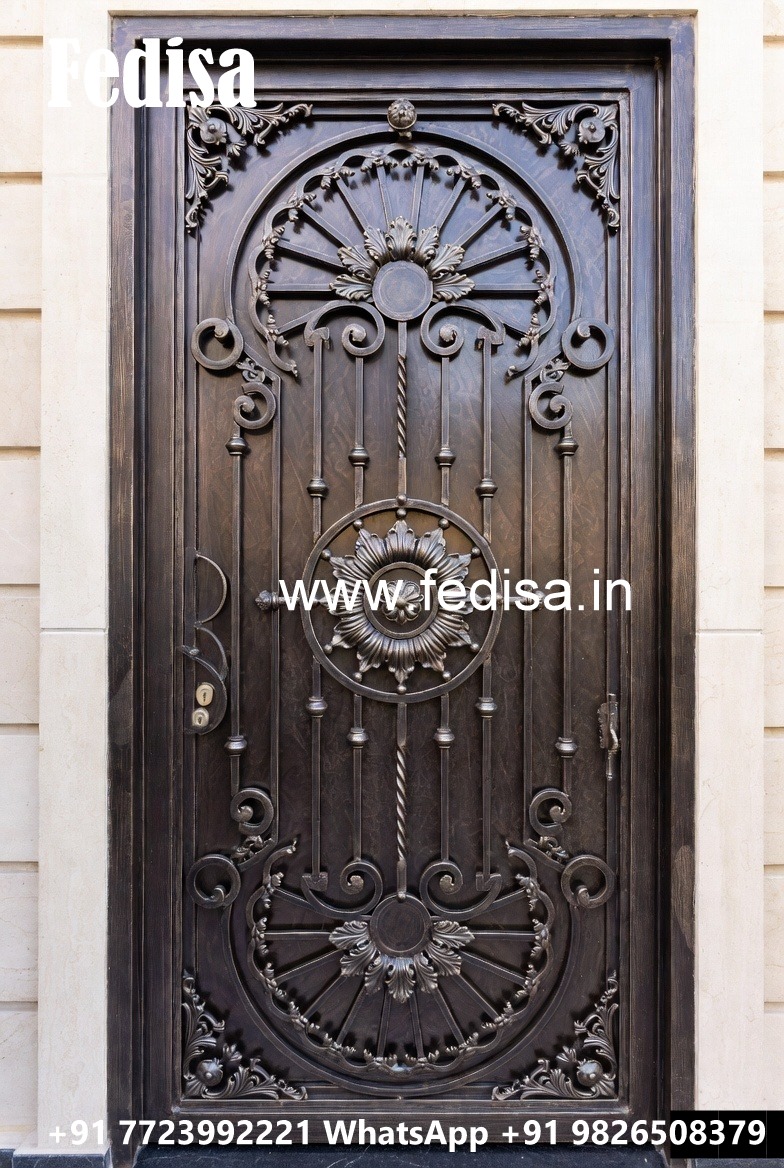 Artistic Decorative Gate Grill Design for Home Fronts No-4066