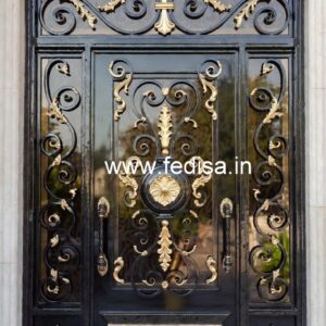 Royal Villa Entrance Gate Grill Design No-4071