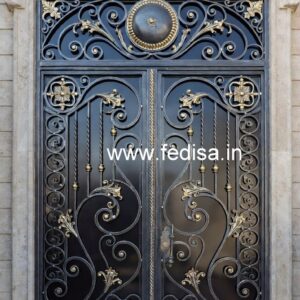 Trendy Home Front Grill Gate Design for Modern Houses No-4085