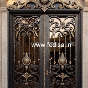 Beautiful Modern Entrance Gate Grill Design No-4090