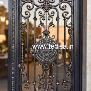 Elegant Villa Exterior Gate Grill Design No-4100