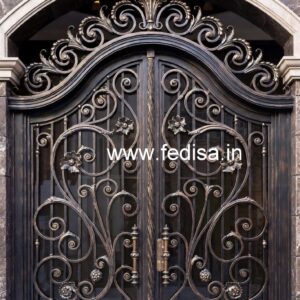 Beautiful Main Gate Grill Design for Stylish Houses No-4117
