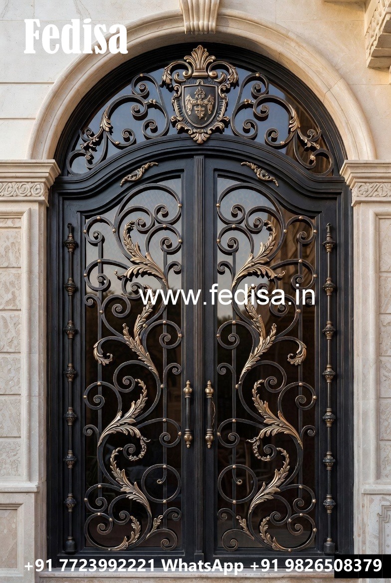 Luxury Modern Steel Grill Gate Design Ideas No-4136