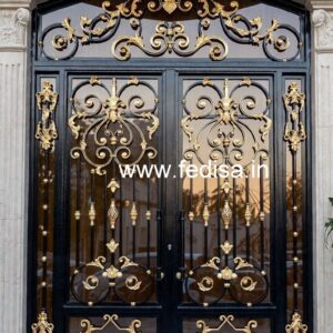 Royal Decorative Gate Grill Design for Villas No-4141