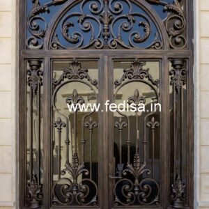 Stylish Geometric Grill Gate Design Inspiration No-4153