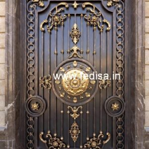 Fancy Decorative Iron Grill Gate Design No-4158