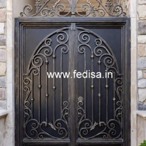 Elegant Exterior House Gate Grill Design No-4161