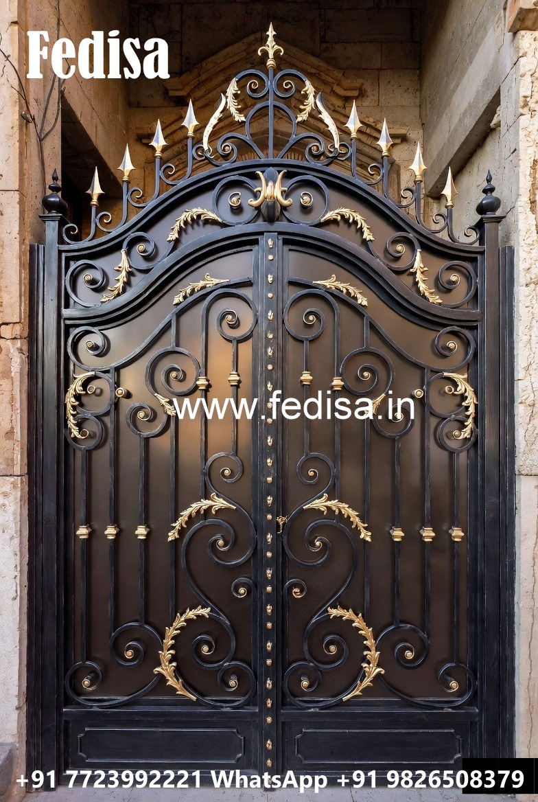 Artistic Decorative Villa Gate Grill Design No-4162