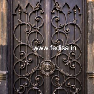 Contemporary Luxury Entrance Gate Grill Design No-4169