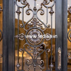 Fancy Modern Main Gate Grill Design Inspiration No-4171