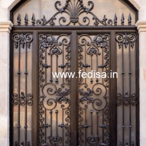 Artistic Front House Grill Gate Design Trends No-4173