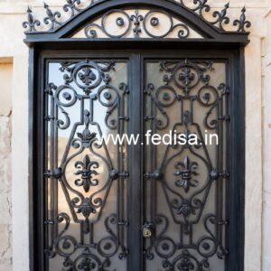 Stylish Modern Residential Gate Grill Design No-4186